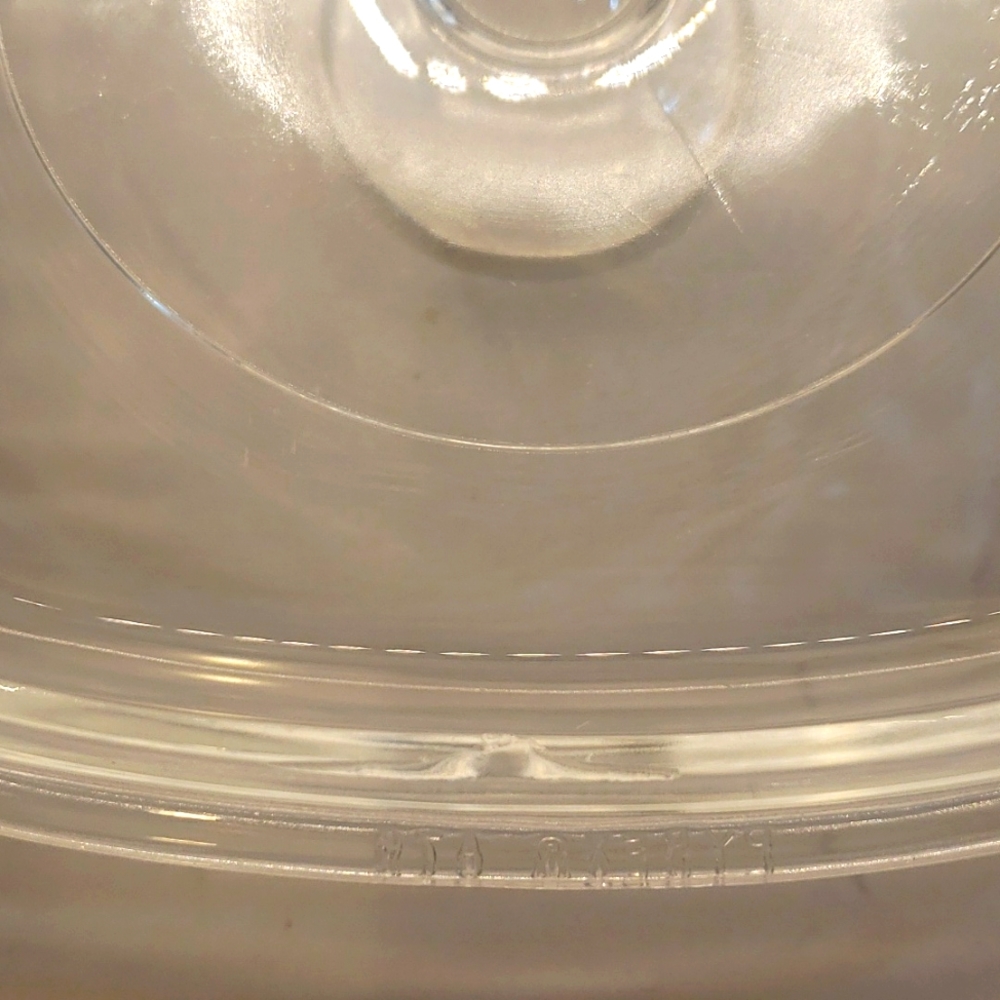 Vintage CORNING WARE Covered Casserole BLUE CORNFLOWER With Chrome Stand - Picture 6 of 7